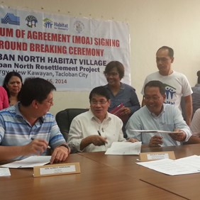 Habitat to build more than 850 homes following Typhoon Haiyan