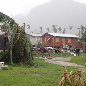 Cyclone Winston in Fiji