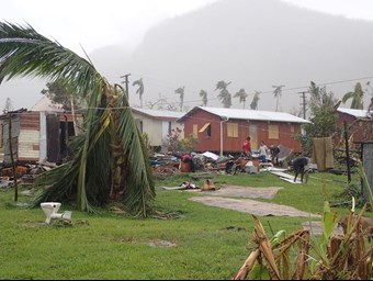 Habitat homes  remained relatively unscathed in the aftermath of Cyclone Winston.