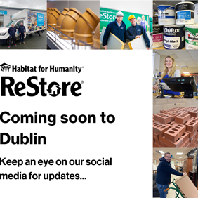 Habitat ReStore is coming to Dublin!